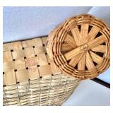 Group of Antique and Vintage Baskets + Basket Book