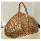 Group of Antique and Vintage Baskets + Basket Book