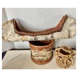 Group of 6 Antique and Vintage Baskets