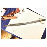 Vintage Eagle Head Pommel Aragon Sword + Knives and Sheaths