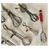 Group of Vintage Egg Beaters