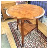Antique Banded Cherry Pub Table