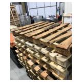 11 WOOD PALLETS