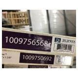 30" 2 PANEL MOLDED DOOR, NEW, INTERIOR