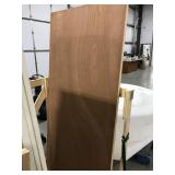 36" FLUSH HARDWOOD DOOR, NEW