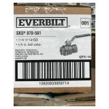 EVERBILT BALL VALVE