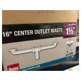 OATY CENTER OUTLET WASTE PVC