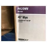 PVC 45 WYE, 3IN
