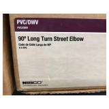 PVC 90* LONG TURN STREET ELBOW