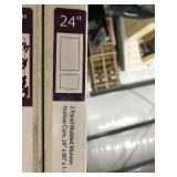 24" 2 PANEL HOLLOW CORE DOOR, INTERIOR, NEW