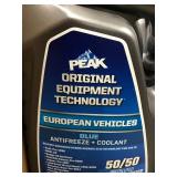 2 @ 1 GAL EA BLUE PEAK EUROPEAN VEHICLE ANTIFREEZE & COOLANT
