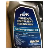 2 @ 1 GAL EA BLUE PEAK EUROPEAN VEHICLE ANTIFREEZE & COOLANT