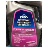 2 @ 1 GAL PEAK EUROPEAN VEHICLES PINK ANTIFREEZE & COOLANT