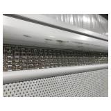 WHITE, KING HEADBOARD WITH BLING AND LED LIGHTING