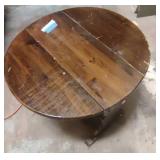 Antique Small Drop Leaf End Table