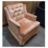 Mid Century Modern Velvet armchair