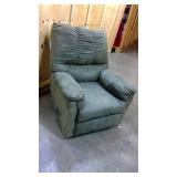 Green Mircofiber Recliner