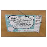 Set of 3 framed and matted duck paintings 16"x 14"