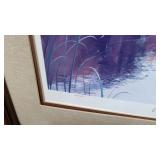 Early Autumn Pageantry 28" x26" framed and matted limited edition