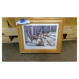 Morning Passage Deer Print 16x13"