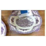 Johnson Brothers Old Britain China castles collection serving bowl and platter 2pc