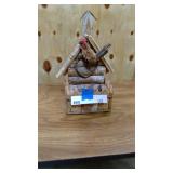 Handmade decorative bird house