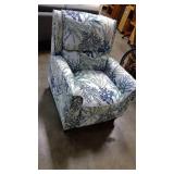 Upholstered Oceanside Manual Recline Recliner