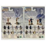 2003 STAR WARS "Attack Of The Clones" Ep2 Gold Series Action Figures (New Old Stock)