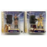 2004 STAR WARS "The Empire Strikes Back & Return Of The Jedi" Gold Series Action Figures (New Old Stock)