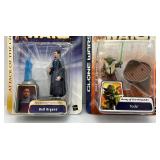 2003 STAR WARS "Attack Of The Clones And Clone Wars" Action Figures (New Old Stock)