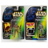 1997 STAR WARS "Power Of The Force" Action Figures 1= With Freeze Frame Action Slide (New Old Stock)