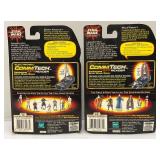 1998 STAR WARS "Episode 1" Action Figures With CommTech Chips (New Old Stock)