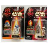 1998 STAR WARS "Episode 1" Action Figures With CommTech Chips (New Old Stock)