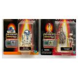 1998 STAR WARS "Episode 1" Action Figures With CommTech Chips (New Old Stock)