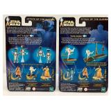 2002 STAR WARS "Attack Of The Clones" Ep2 Gold Series Action Figures (New Old Stock)