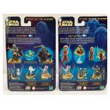 2002 STAR WARS "Attack Of The Clones" Ep2 Gold Series Action Figures (New Old Stock)