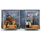 2002 STAR WARS "Attack Of The Clones" Ep2 Gold Series Action Figures (New Old Stock)