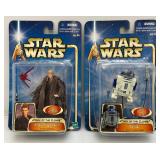 2002 STAR WARS "Attack Of The Clones" Ep2 Gold Series Action Figures (New Old Stock)