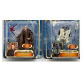 2002 STAR WARS "Attack Of The Clones" Ep2 Gold Series Action Figures (New Old Stock)