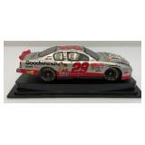 Vintage Rivell Collection 1:24 Scale NASCAR Die Cast #29 TAZ Car "Kevin Harvick" In Original Box With Plastic Display Case