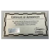 2004 Rivell Collection Limited 1 Of 3,570 1:24 Scale NASCAR Die Cast #8 Test Car With Stopwatch "Dale Earnhardt Jr." In Original Box With Plastic Display Case (With COA)