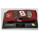2003 Rivell Collection 1:24 Scale NASCAR Die Cast #8 Test Car With Stopwatch "Dale Earnhardt Jr." In Original Box With Plastic Display Case (With COA)