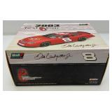 2003 Rivell Collection 1:24 Scale NASCAR Die Cast #8 Test Car With Stopwatch "Dale Earnhardt Jr." In Original Box With Plastic Display Case (With COA)