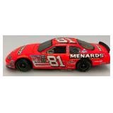 Vintage Action Brand 1:24 Scale Die Cast NASCAR Models "Dale Earnhardt Jr" #8 And #81 Cars In Original Boxes