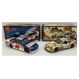 Vintage Action And Drivers Select Brand 1:24 Scale Die Cast NASCAR Models "Dale Earnhardt Jr" #8 And #88 Cars In Original Boxes