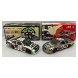 Vintage Action Brand 1:24 Scale Die Cast NASCAR Models "Dale Earnhardt Jr" #8 And #88 Cars In Original Boxes