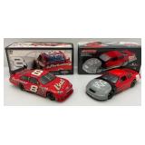 Vintage Action And Drivers Select Brand 1:24 Scale Die Cast NASCAR Models "Dale Earnhardt Jr" #8 & #81 Cars In Original Boxes