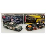 Vintage Action Brand 1:24 Scale Die Cast NASCAR Models "Dale Earnhardt Jr" #88 And Martin Truex Jr. #1 Cars In Original Boxes