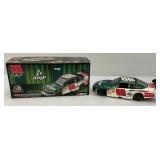 Vintage Action Brand 1:24 Scale Die Cast NASCAR Models "Dale Earnhardt Jr" #88 And Clear Stock Car In Original Boxes