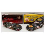 Vintage Action Brand 1:24 Scale Die Cast NASCAR Models "Dale Earnhardt Jr" #8 And Martin Truex Jr. #8 Cars In Original Boxes